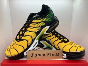 Nike Air Max Plus IB7671-700 Varsity Maize Pine Green White Black Men's Size - Picture 1 of 11