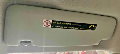 Audi Q3 2016 OEM parasol lateral derecho pasajero gris iluminado 2015-2023 Foto 1 de 3