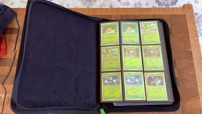 Shrouded Fable Partial Master Set - 123 Cards w/ Vault X Binder - Image 1 of 4