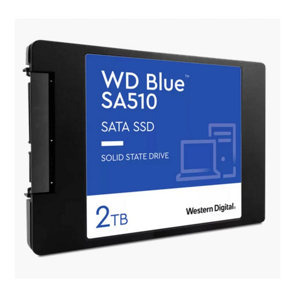 Western Digital Blue™ SA510 2 TB Interne SATA SSD 6.35 cm (2.5 Zoll) SATA 6 G... - Bild 1 von 1