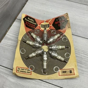 Set of 8 Vintage AC Spark Plugs Matched Set 1950-66 Willys 52-66 Pontiac Etc - Picture 1 of 7