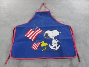Delantal para Parrilla Snoopy and Woodstock Bandera Patriótica Americana Cocina Talla Única - Imagen 1 de 7