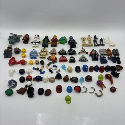 LEGO Miscellaneous Minifigure Parts/Accessories Lot Star Wars DC MARVEL HATS ARM - Image 1 of 4