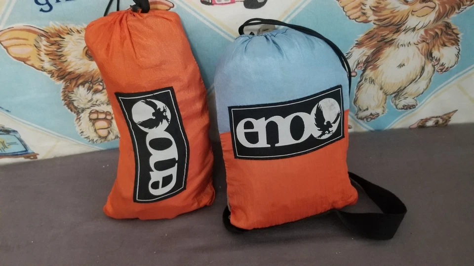 Hamaca Eno Doble Nido Multicolor Con Correas Foto 1 de 2