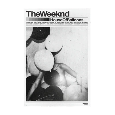 New!! The Weeknd "HOUSE OF BALLOONS" 2025 Poster - Image 1 of 4