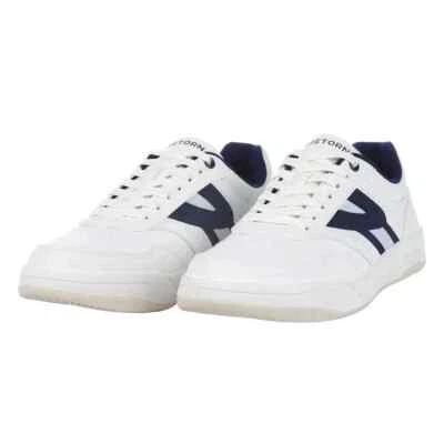 Tretorn Uomo Dennis Classico Sneakers Bianco/Navy US Taglie 9.5 Nuovo IN Box - Imagen 1 de 4