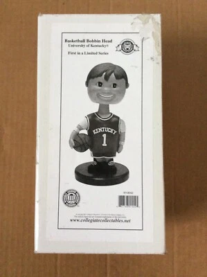 2001 Kentucky Wildcats Basketball Bobblehead Little Boy - Image 1 of 2