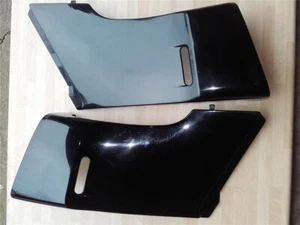Revestimiento del depósito Yamaha XT600 3TB 3UW capota de aire derecha izquierda negro pegado lateral - Imagen 1 de 1