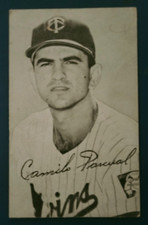 1947-1966 Baseball Exhibit card CAMILO PASCUAL