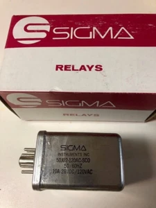 Relais Sigma 50J02-120AC-SCO 10A 28VDC 120VAC 750XBXH-120A - Photo 1/4