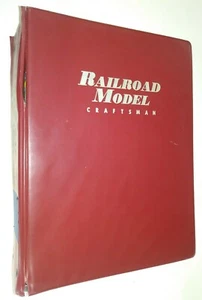Railroad Model Craftsman Magazine 1980 Complete 12 Issue Set in Valco Binder  - Picture 1 of 6