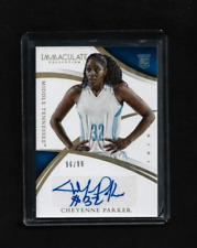 Cheyenne Parker '15 Immaculate Collection Multi-Sport Auto Rookie #/99 SKY Dream