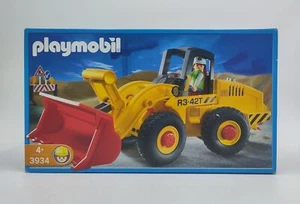 Playmobil 3934 City Action Radlader R3-42T Bauarbeiter aus dem Jahr 2002 Neu - Picture 1 of 14