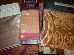 Lot of Upholstery Sample Fabric Swatches, Lot 2 - Picture 1 of 3