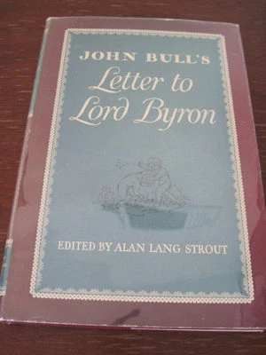 John Bull's Letter To Lord Byron Correspondence 1st Edition Classic Letters HCDJ - Image 1 of 4