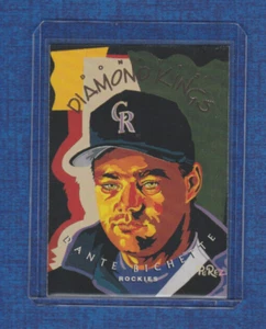 1995 Donruss Baseball Diamond Kings # DK-4 Dante Bichette - Picture 1 of 2