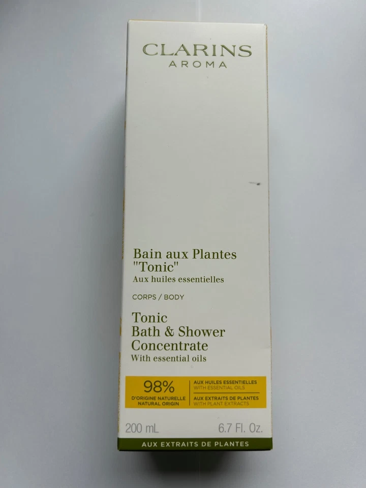 Clarins Aroma Tonic Bath & Shower Concentrate 200ml - BNIB- New product