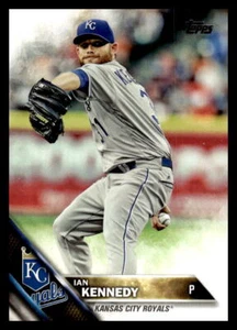 Tarjeta de béisbol 2016 de los Kansas City Royals de Kansas City Upps Update Ian Kennedy #US212 - Imagen 1 de 2