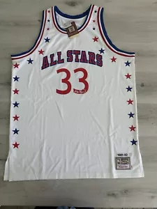 Mitchell & Ness Signed Larry Bird 81-82NWTHardwood Classics Jersey White 54 - Picture 1 of 7