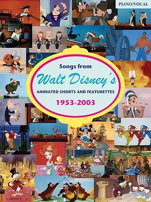Libro de partituras CANCIONES DE CORTOS ANIMADOS DE WALT DISNEY 1953-2003 Foto 1 de 2
