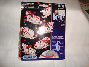 WINTER ICE SLEIGHS Beading Kit NIP - Picture 1 of 2