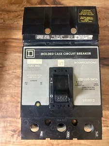 Square D 200 Amp Q232200H 240V Leitungsschutzschalter L-Leitung - Bild 1 von 6