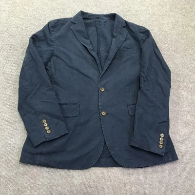 Blazer J Crew Ludlow Para Hombres 38R Azul Marino Irlandés Lino Slim Abrigo Deportivo Chaqueta Foto 1 de 4