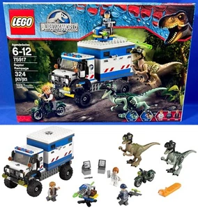 New RAPTOR RAMPAGE Lego 75917 JURASSIC WORLD Velociraptor BLUE DELTA Claire OWEN - Picture 1 of 14