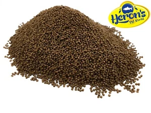 HERONS Catfish Pellets 2mm PREMIUM TROPICAL FISH FOOD Cory Pleco Bottom feeders - Picture 1 of 2