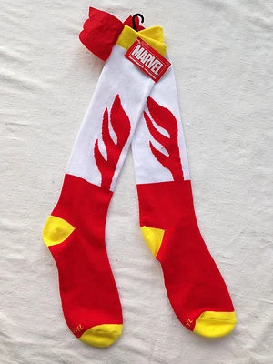 Marvel Super Hero Knee Socks The Falcon Ladies Shoe Sz 4 -10 New - Image 1 of 4
