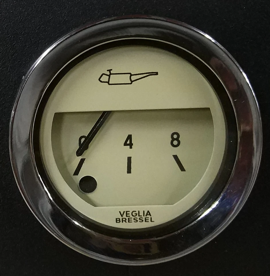 ASIENTO MANÓMETRO VEGLIA BRESSEL BEIGE ESTILO FIAT. MANÓMETRO Foto 1 de 2