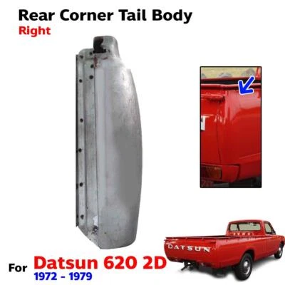 Rear Corner Tail Body Cover Fits Datsun 620 1500 2D Pickup Truck 1972-79 Right - Imagem 1 de 4