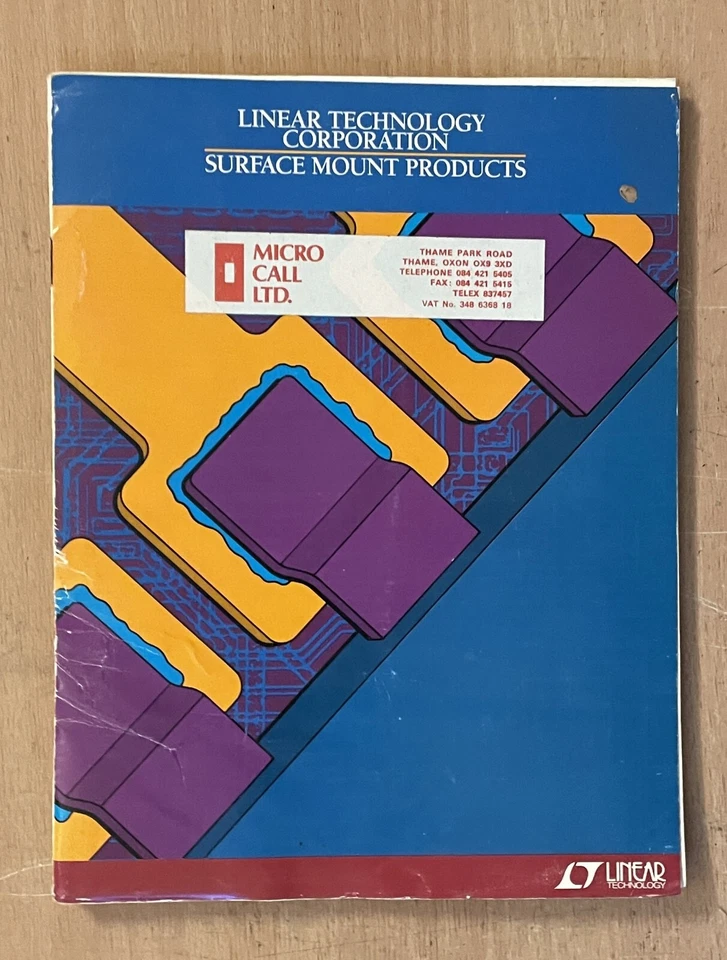 Linear Technology Surface Mount Products Data Book - Image 1 of 1