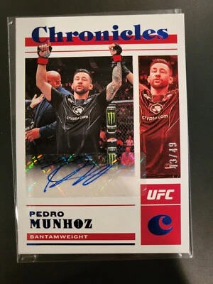 2023 chronicles ufc Pedro Munhoz Auto /49 - Image 1 of 2