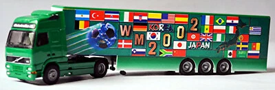 Volvo FH16 Globetrotter XL DoppelstockKoSzg Calcio WM 2002 1:87 Albedo 320115 - Immagine 1 di 4