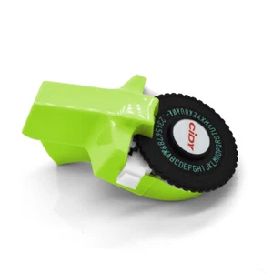 Mini Portable Manual Label Maker DIY 3D Embossing Label Writer Printer E9F2 - Picture 1 of 11