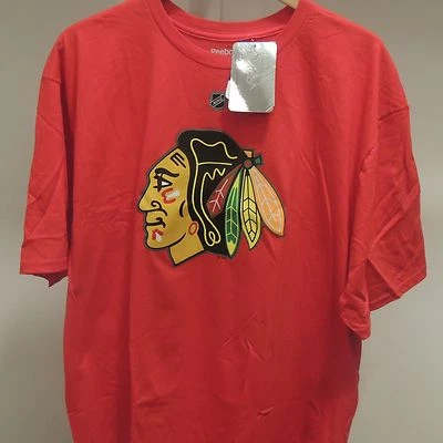 Camisa de hockey NHL Reebok Chicago Blackhawks #10 nueva para hombre MEDIANA Foto 1 de 2