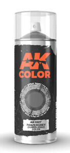 Spraydose Autolack Panzergrey (Dunkelgrau) Farbe 150 Ml. Ak-1027 Ak Interactive