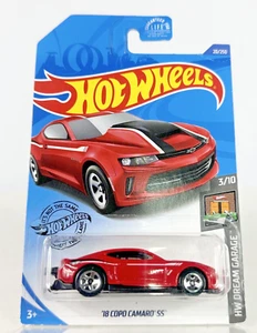 2020 Hot Wheels HW Dream Garage Red '18 Copo Camaro SS - Picture 1 of 5