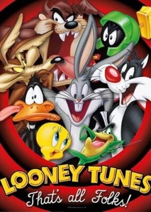 Bugs Bunny Taz Marvin Tweety Sylvester Vintage Comics and Cartoons 8x10 Print - Picture 1 of 1