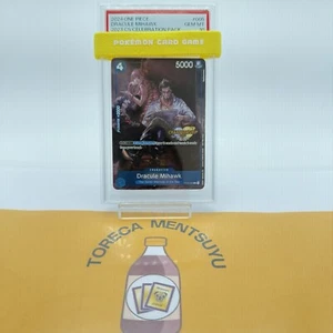 PSA 10 Dracule Mihawk Winner Pack Vol 4 ST03- 005 One Piece English Card - Picture 1 of 3