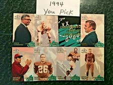 1994 Ted Williams Football CHALKBOARD LEGENDS You Pick Cards