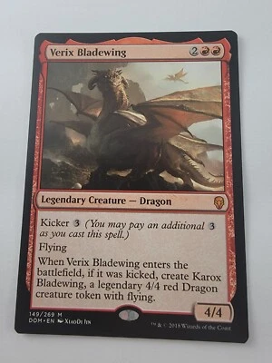 MTG Dominaria DOM Verix Bladewing - Image 1 of 4
