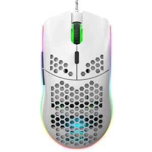 HXSJ J900 Lightweight Gaming  RGB Backlit Honeycomb   For PC X8U2 - Picture 1 of 12