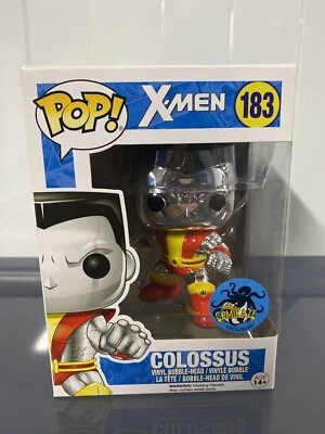 X-Men Colossus Chrome Funko Pop! Vinyl #183 Comikaze Exclusive - Image 1 of 4