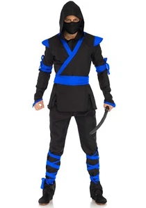 Costume da uomo Leg Avenue Ninja vestito fantasia per adulto taglia XL - Foto 1 di 1