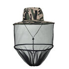 Jungle Camouflage - Mosquito & Bug Hat - Adjustable - Vented - Camping & Fishing