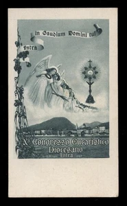 santino-holy card X CONGRESSO EUCARISTICO DIOCESANO-INTRA 1935 - Picture 1 of 1