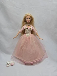 Barbie Princess and The Pauper Anneliese Singing Doll With Cat - Foto 1 di 23