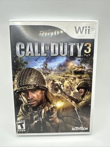 Call of Duty 3 (Nintendo Wii, 2006) Complete - Picture 1 of 4